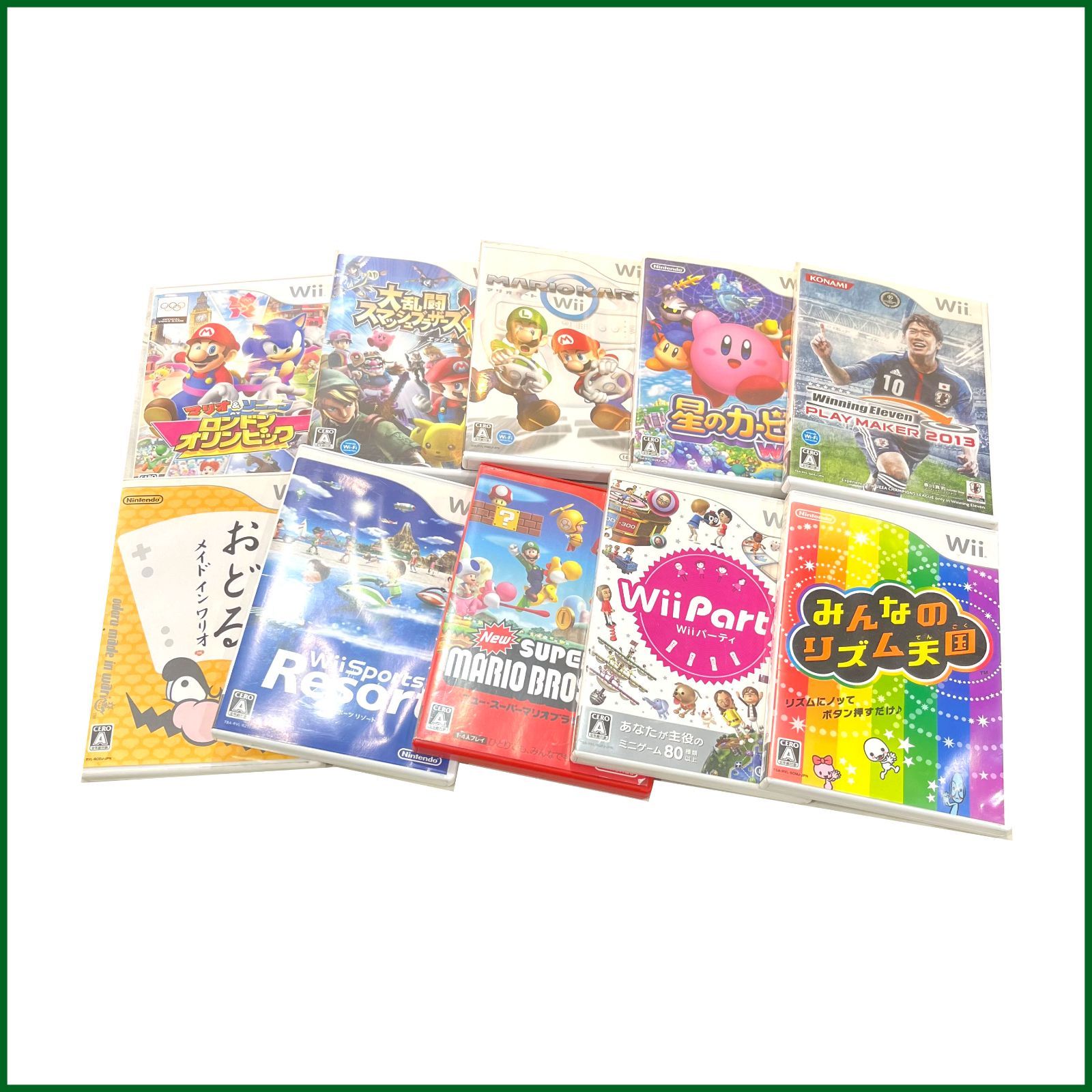 wiiソフト10本 Wiiソフト10本 【公式通販】