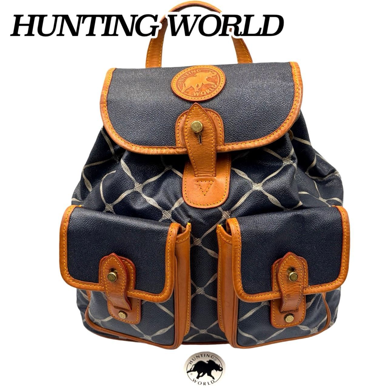 希少✤【HUNTING WORLD／ハンティングワールド】リュック／バック 