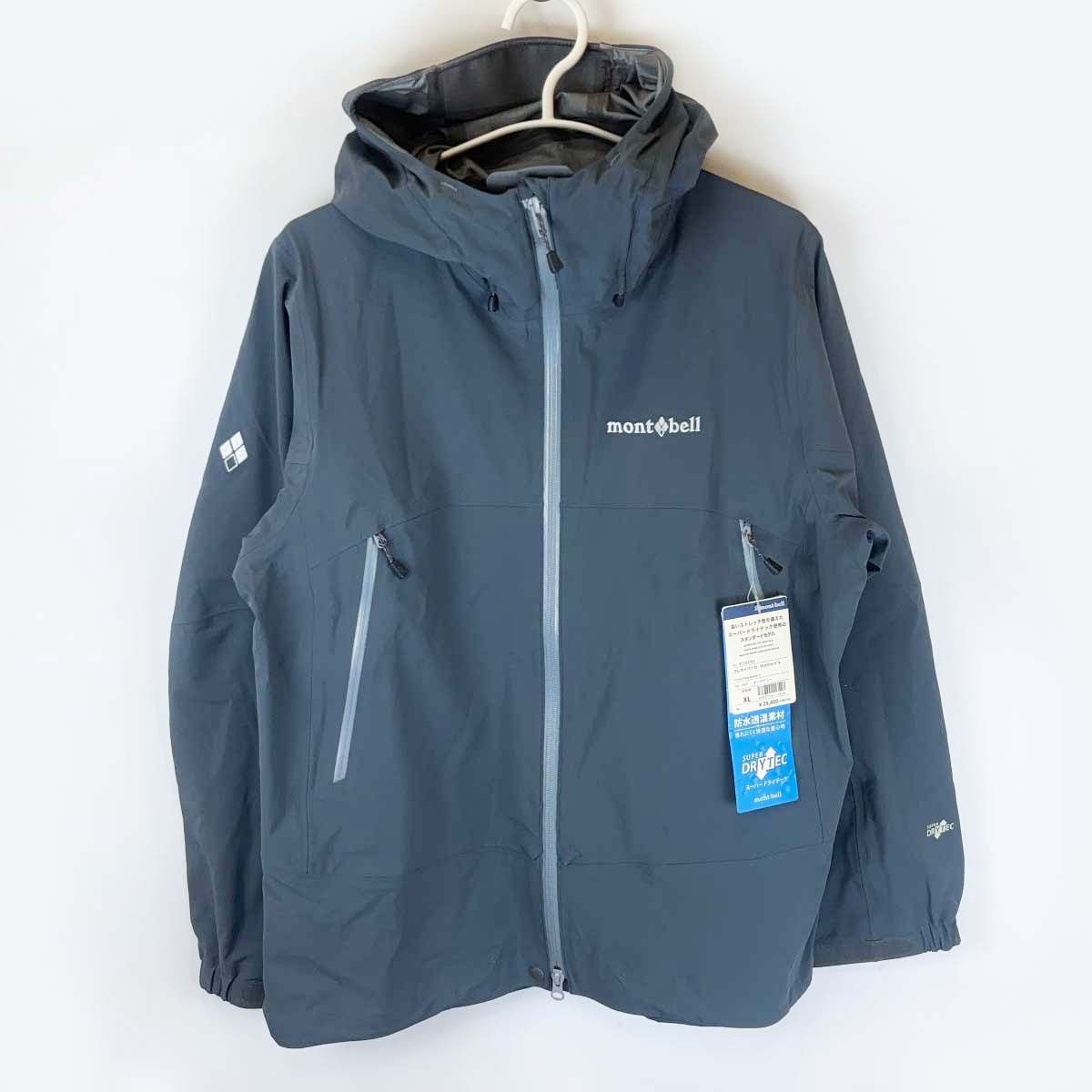 未使用】モンベル フレネイパーカ XL ダークグレー 1102581 レディース 