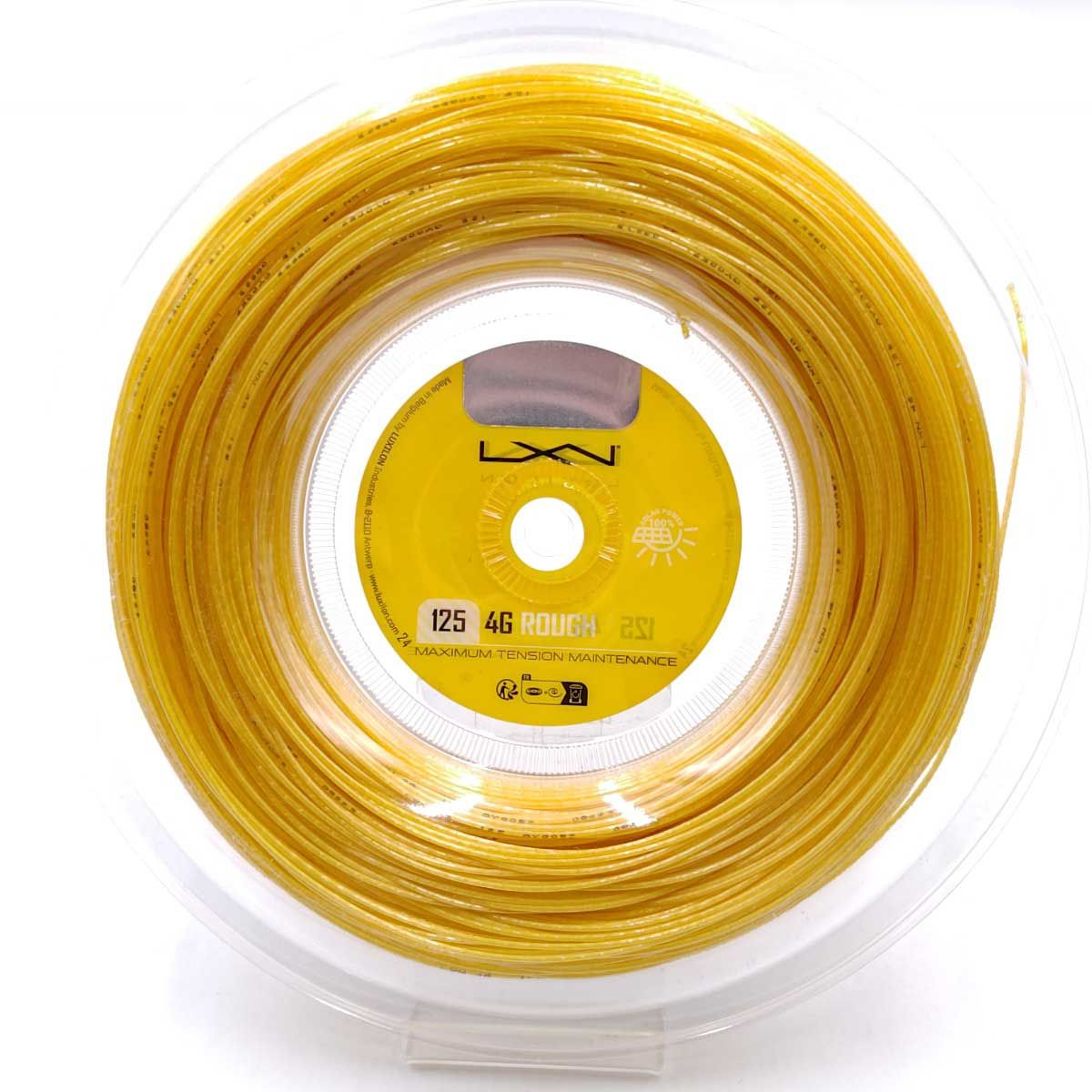 未使用】LUXILON ルキシロン 4G ROUGH 125 ラフ 硬式 テニス 
