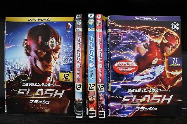 フラッシュ　レンタル　全巻 DVD THE FLASH フラッシュ シーズン1〜5 全59巻 ※ケース無し発送