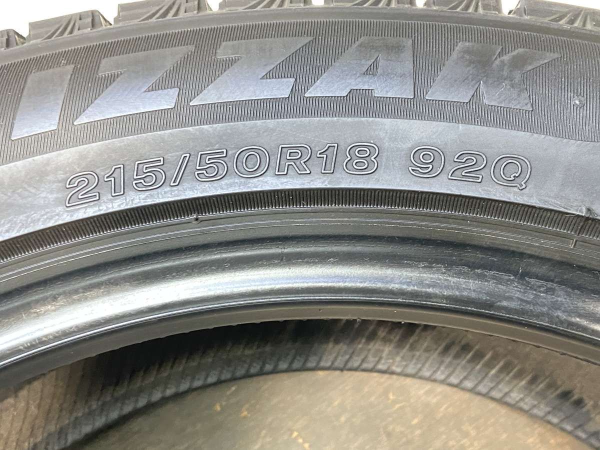215/50R18 ブリヂストン ブリザック VRX3 中古タイヤ スタッドレス 