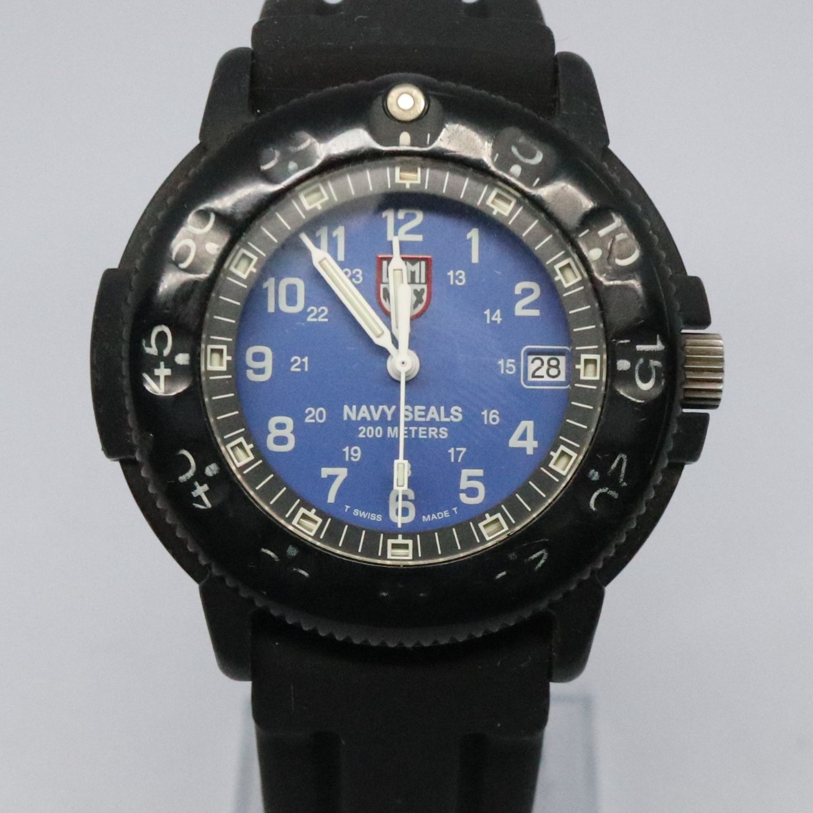 新作　未使用　ルミノックス　腕時計　ネイビーシールズ　クオーツ 稼働品】LUMINOX ルミノックス ネイビーシールズ 3003 青文字盤