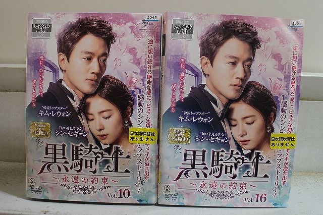DVD 黒騎士 永遠の約束 全16巻 キム・レウォン シン・セギョン ※ケース
