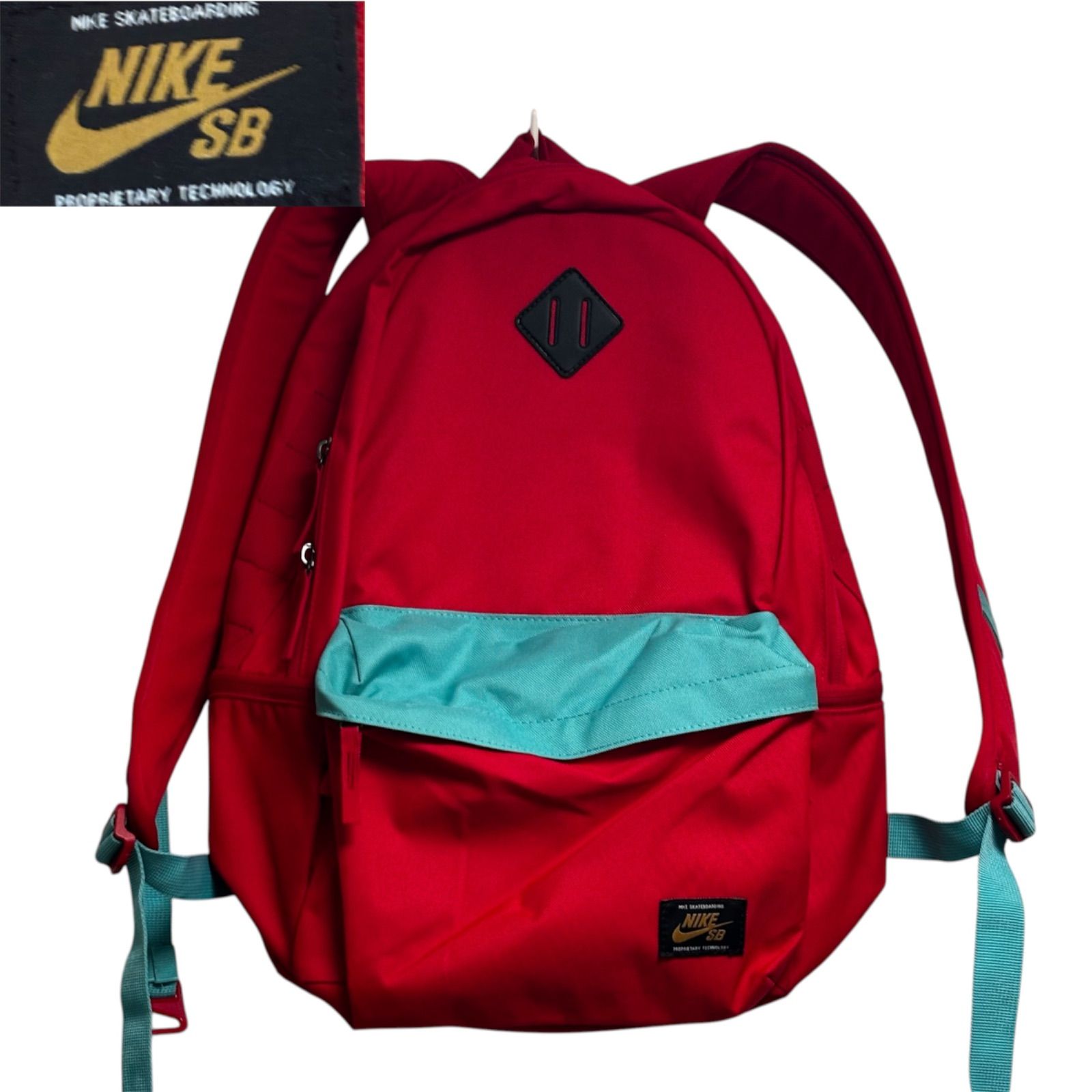 NIKE SB ナイキ リュック バックパック 美品 赤 レッド スケートボード