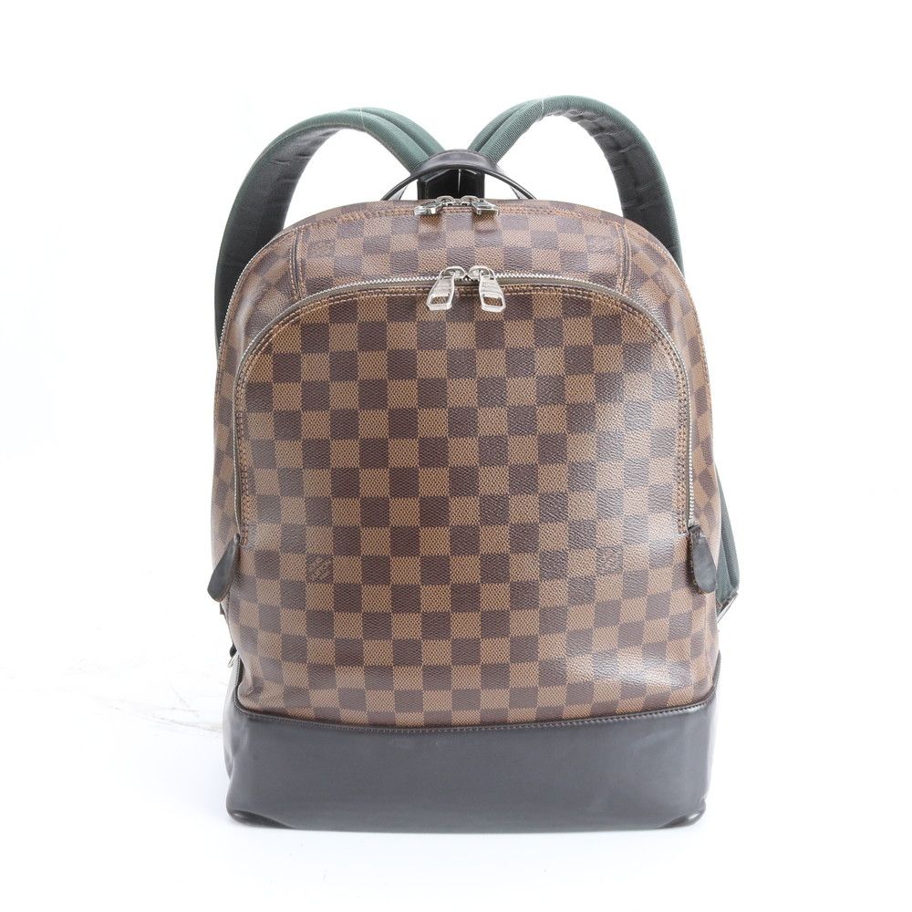 美品 ルイヴィトン ダミエ ジェイク バックパック N41558 レザー