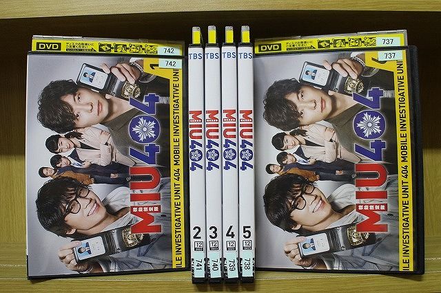 MIU404 機動捜査隊　【全６巻】　レンタル版DVD 全巻　綾野剛　星野源 DVD MIU404 機動捜査隊 全6巻 綾野剛 星野源 ミュウ ヨンマルヨン
