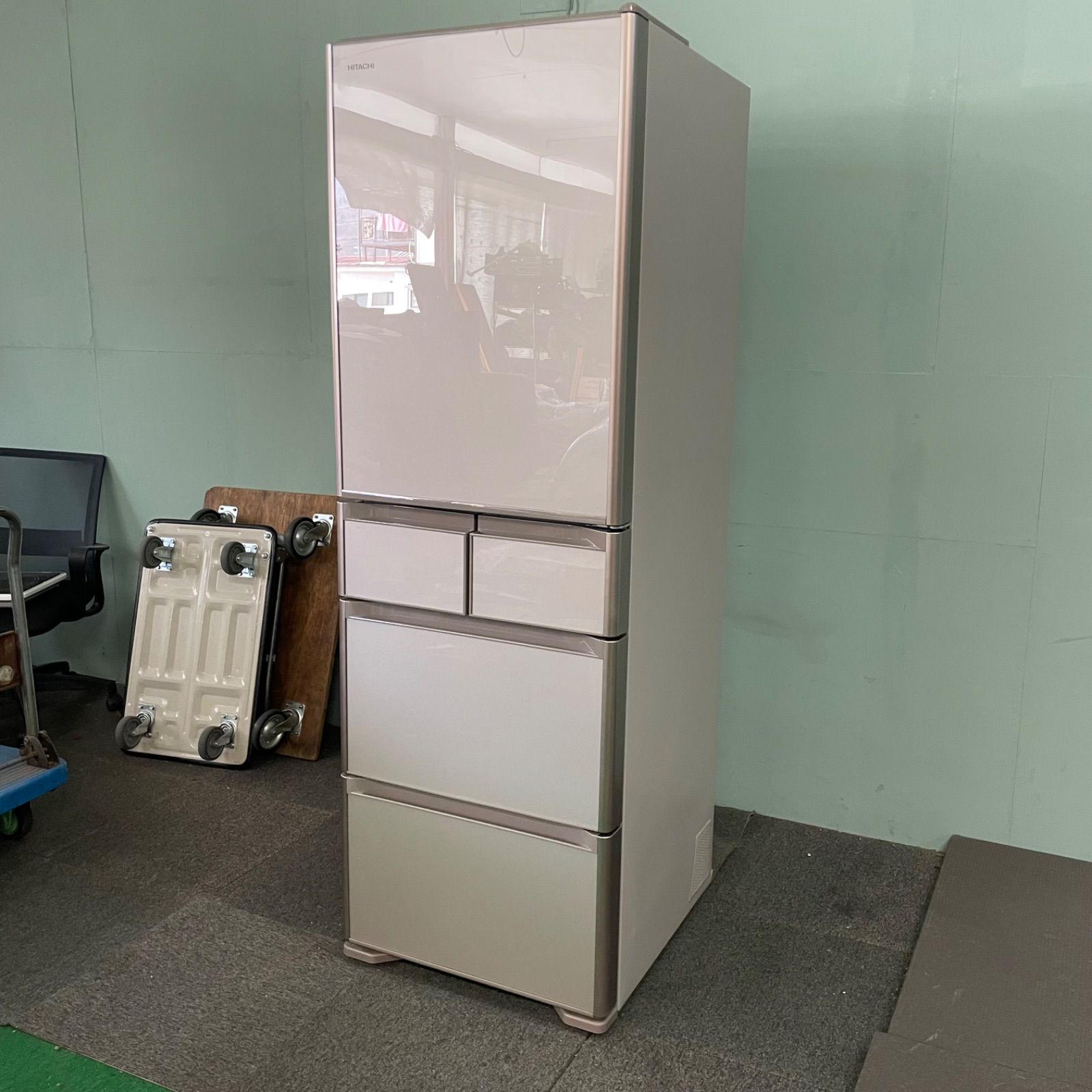 ♭ HITACHI 冷凍冷蔵庫 R-S4000H(XW) 401L 2017年製 - メルカリ