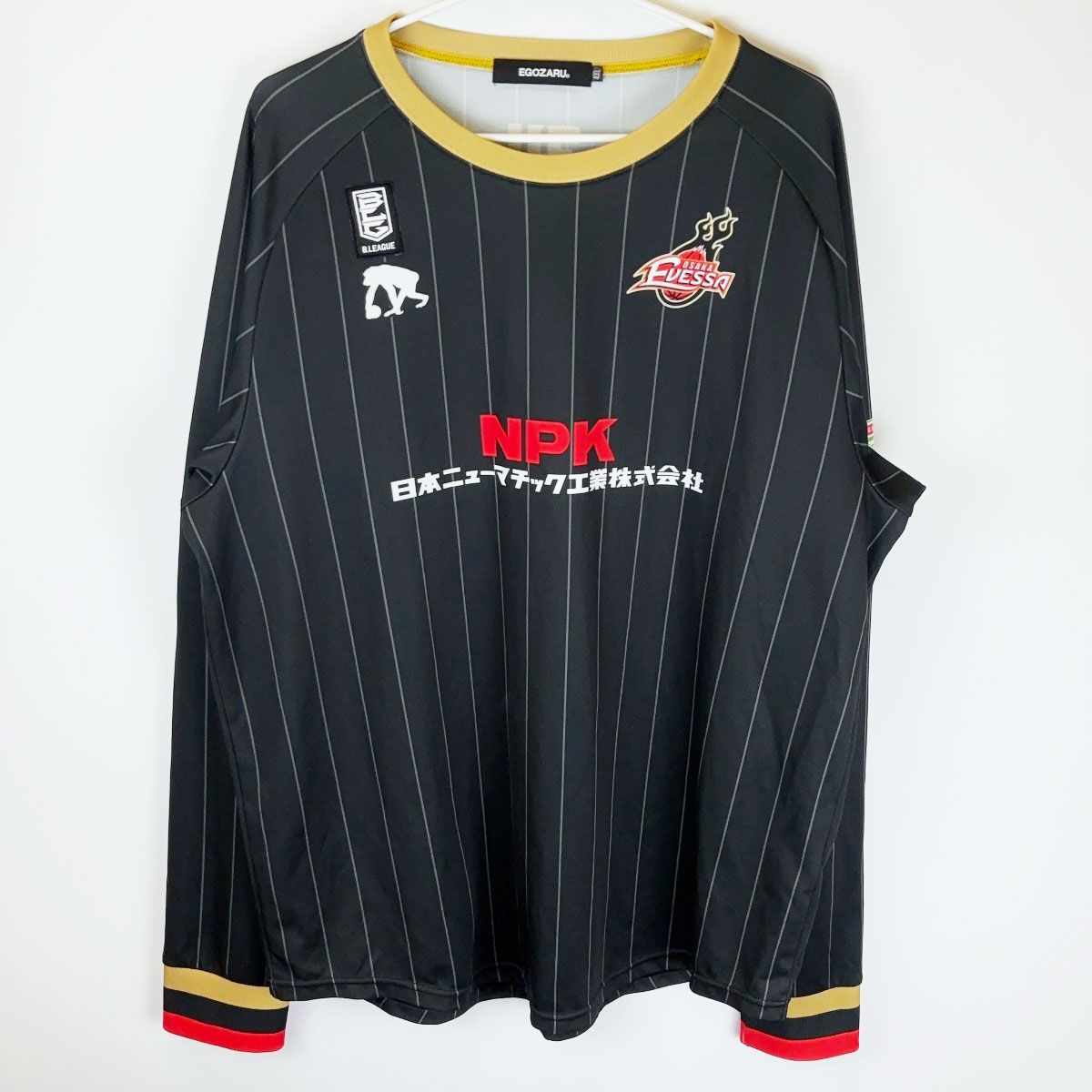 EGOZARU 大阪エヴェッサ GAME USED SHOOTING SHIRTS シューティング EGOZARU 大阪エヴェッサ GAME USED SHOOTING SHIRTS シューティング