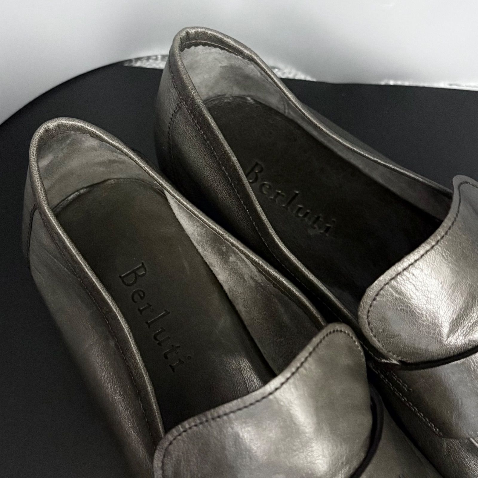 美品 ベルルッティ Berluti ローファー ロレンツォ リミニ カンガルー