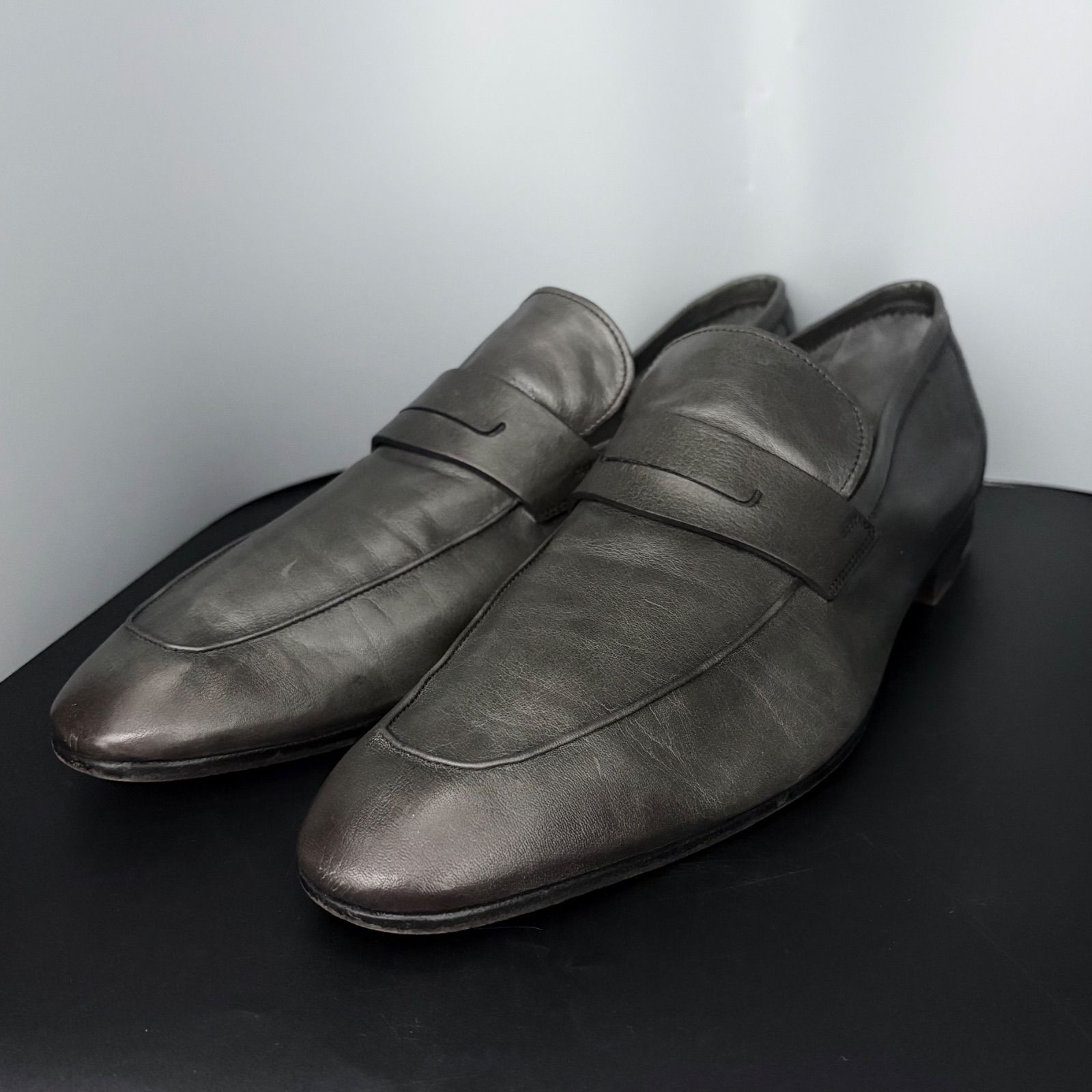 美品 ベルルッティ Berluti ローファー ロレンツォ リミニ カンガルー