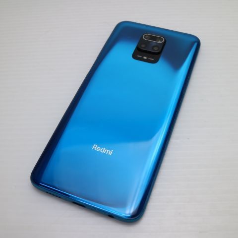 新品同様 SIMフリー Redmi Note 9S 64GB オーロラブルー スマホ 白ロム 