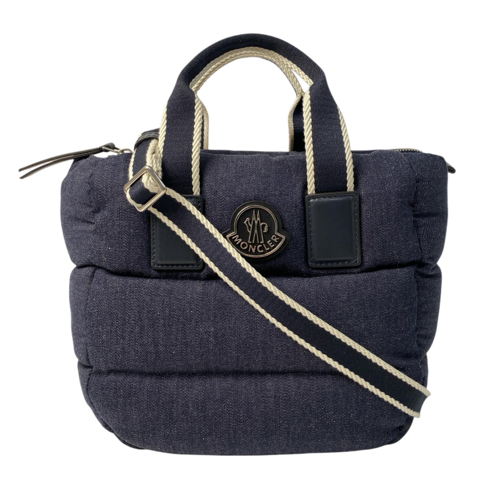 美品 モンクレール MONCLER ミニカラドッグ 2way ショルダーバッグ 