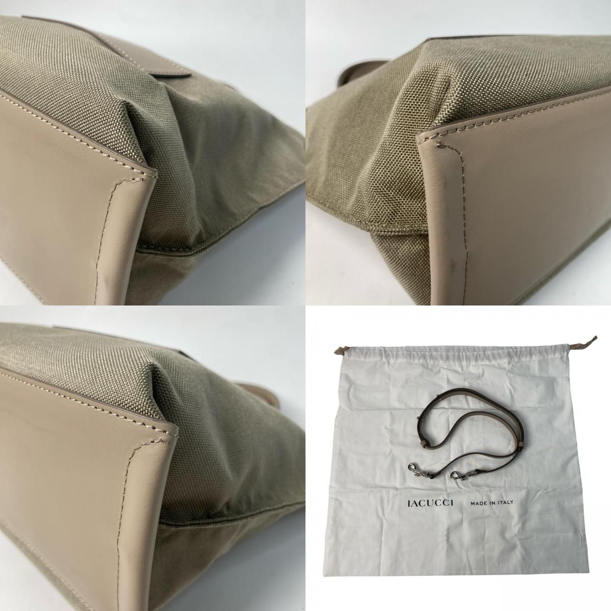 美品 イアクッチ IACUCCI ソルベット S CORDURA 2way トートバッグ 