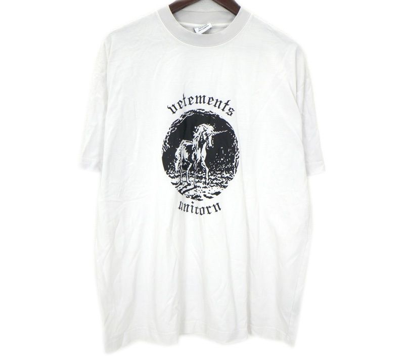 ヴェトモン VETEMENTS 20AW 【 UE52TR200W 】 ユニコーン プリント 