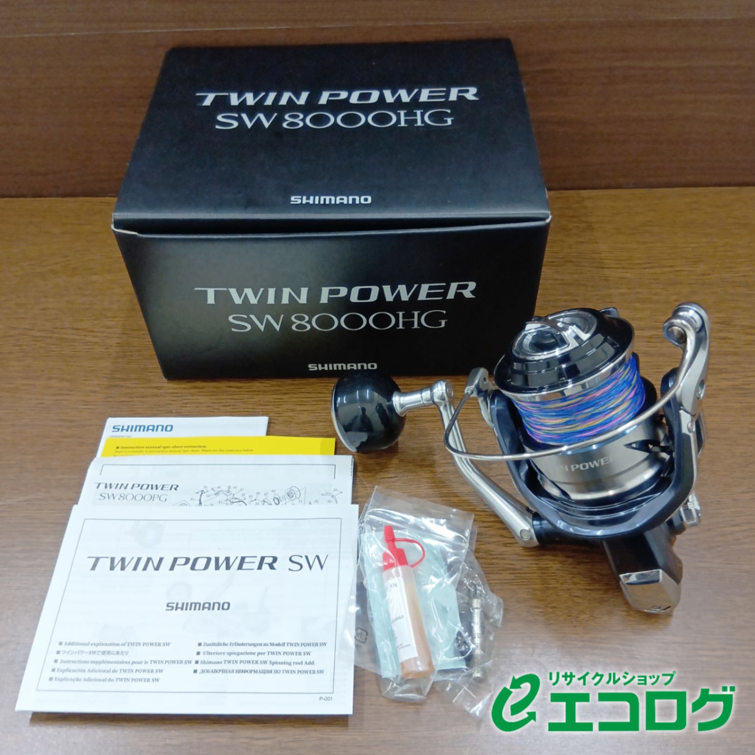 SHIMANO◇21 TWIN POWER SW8000HG/リール/スピニングリール/ SHIMANO 