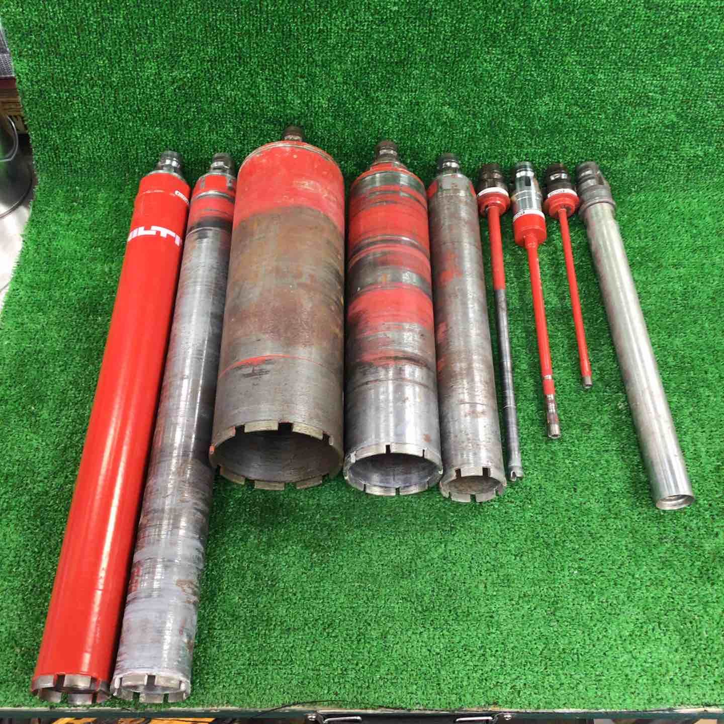 HILTI/ヒルティ コアドリルビット 8本セット＋延長1本【川崎店】