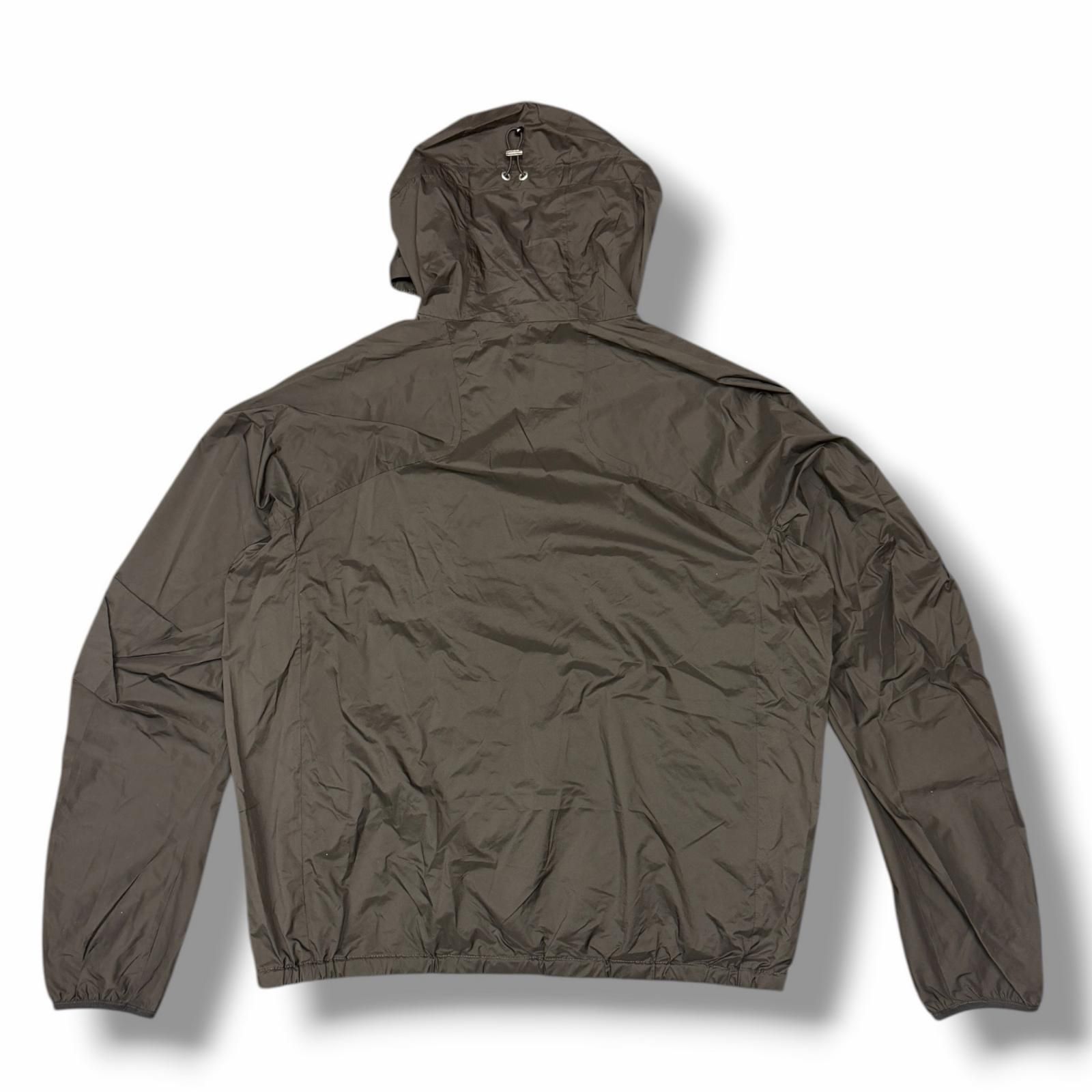 参考上代57200円 未使用 NVRFRGT PANELED LIGHT WEIGHT HOOD パネル