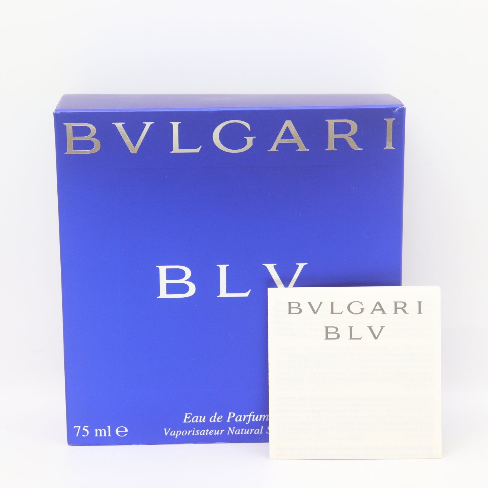 ITO5BF5XP4O7 BVLGARI ブルガリ ブルー オードパルファム 箱 