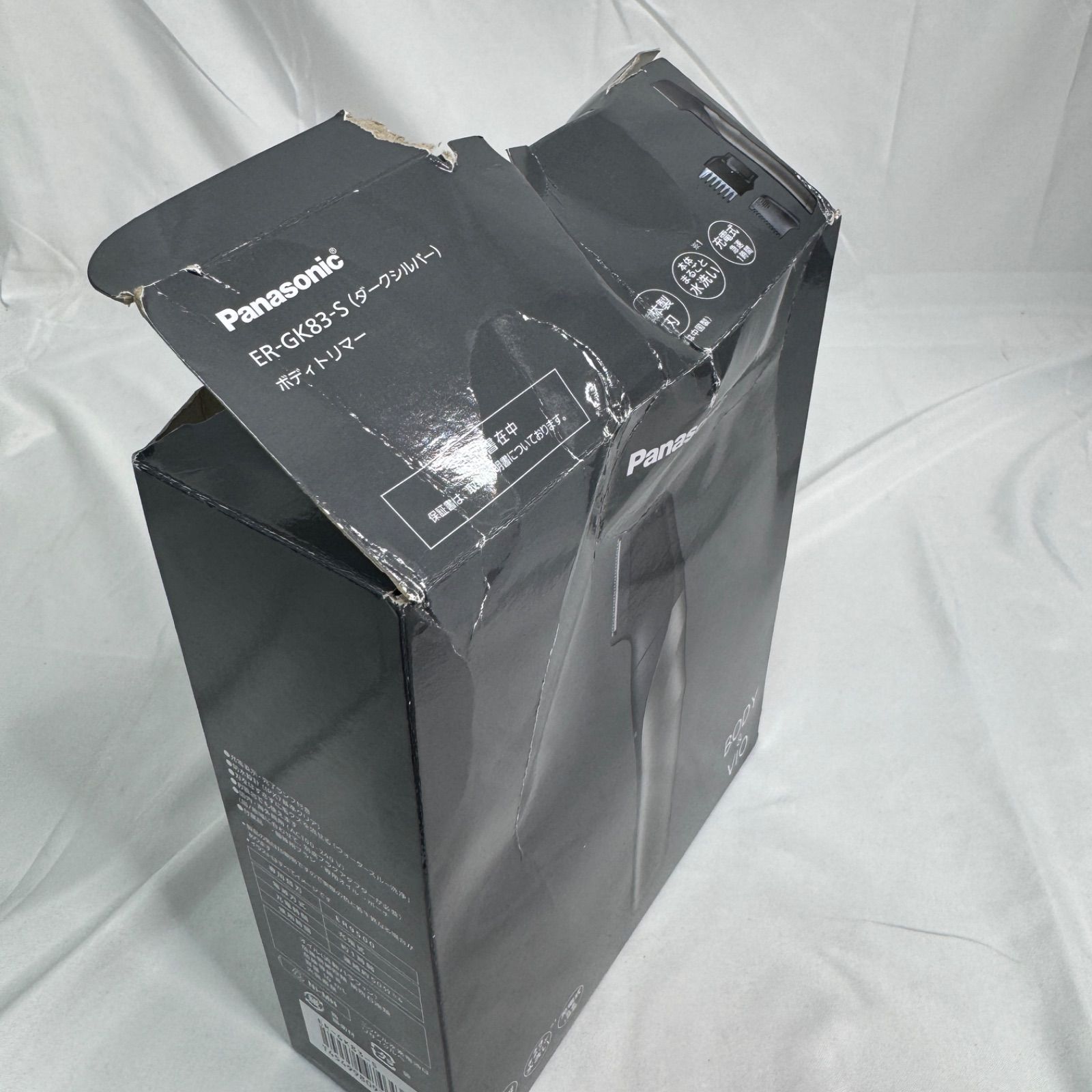 未使用 箱ダメージ Panasonic パナソニック ボディトリマー ER-GK83-S