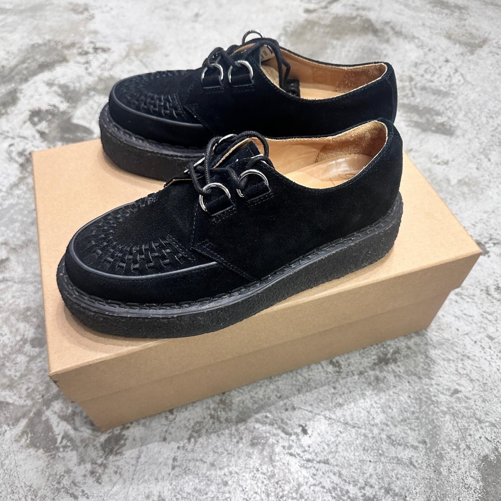 参考上代48400円 Maison MIHARA YASUHIRO DAVID Suede Inter Lace 