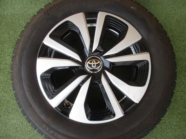 中古】 送料込み トヨタ純正 プリウス 195/65R15 スタッドレスタイヤ4 