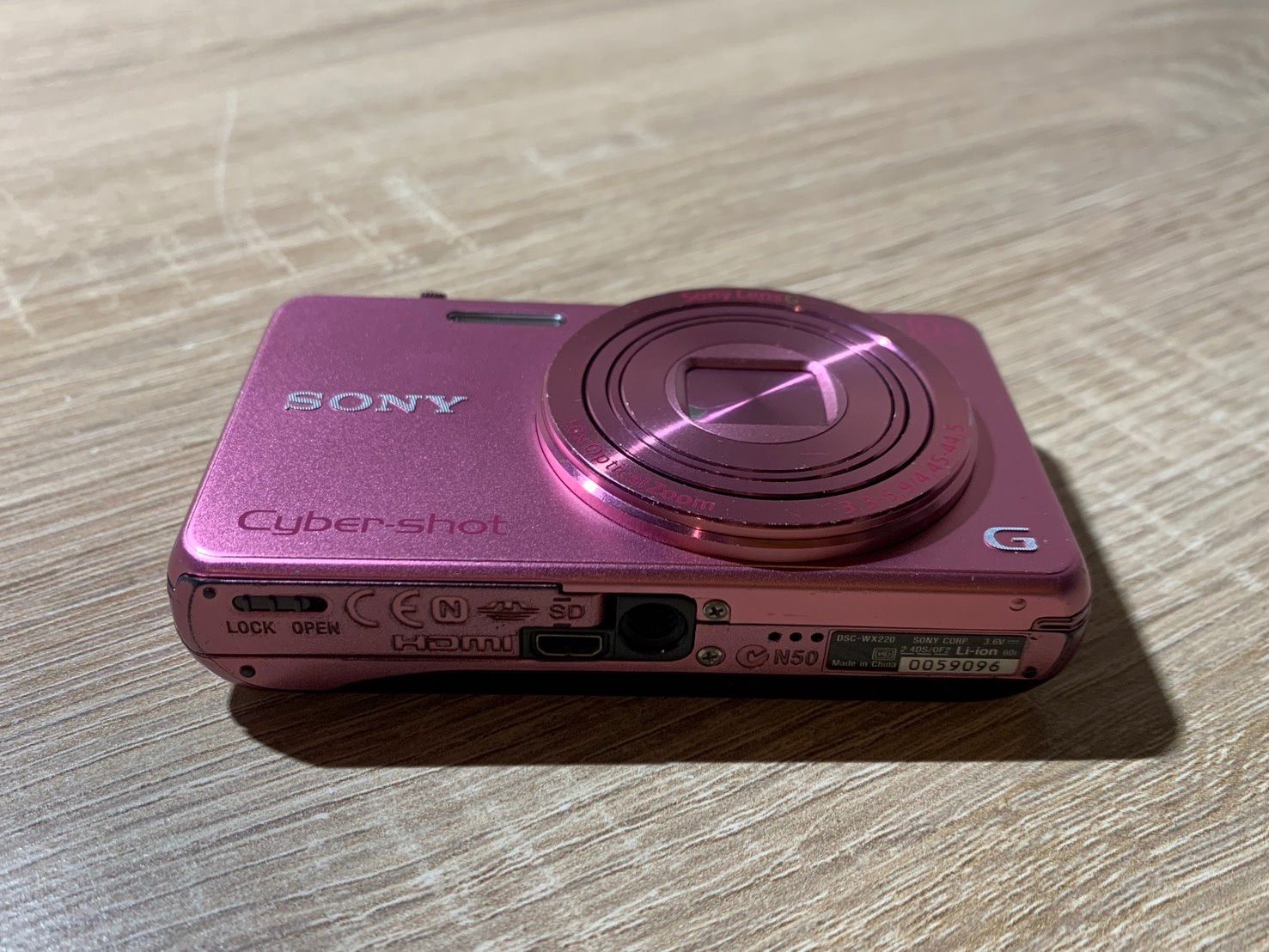 9377 Sony Cyber-shot DSC-WX220 ピンク デジカメ ジャンク品 - メルカリ