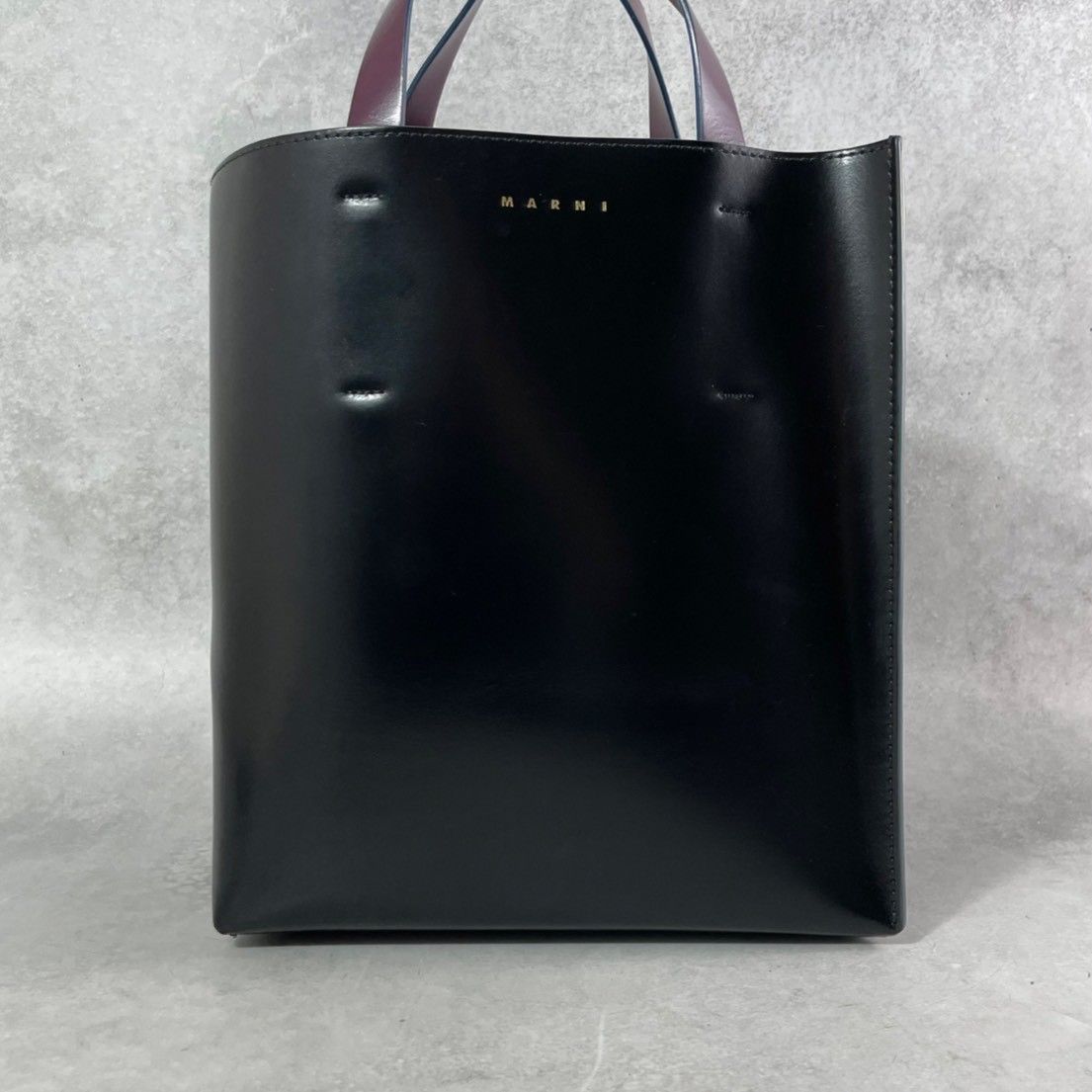 極美品✨マルニ MARNI BLACK MUSEO SMALL BAG ミュゼオ スモール 