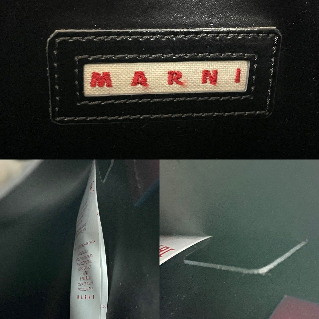 極美品✨マルニ MARNI BLACK MUSEO SMALL BAG ミュゼオ スモール 