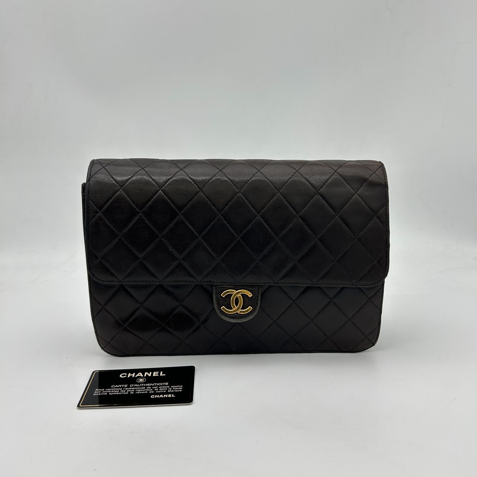 CHANEL （シャネル） マトラッセ プッシュロック チェーンショルダー