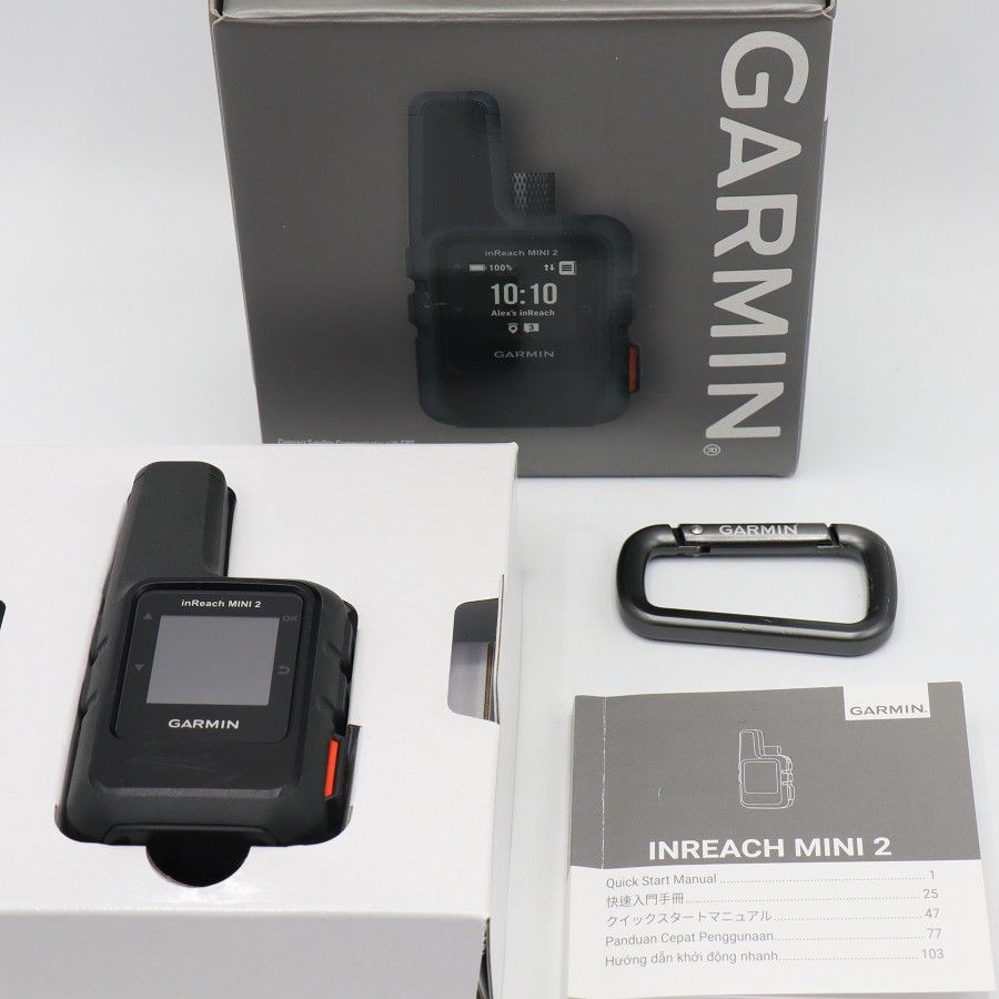 GARMIN inReach Mini 2 010-02602-21 ブラック 衛星コミュニケーター ガーミン インリーチ ミニ 本体