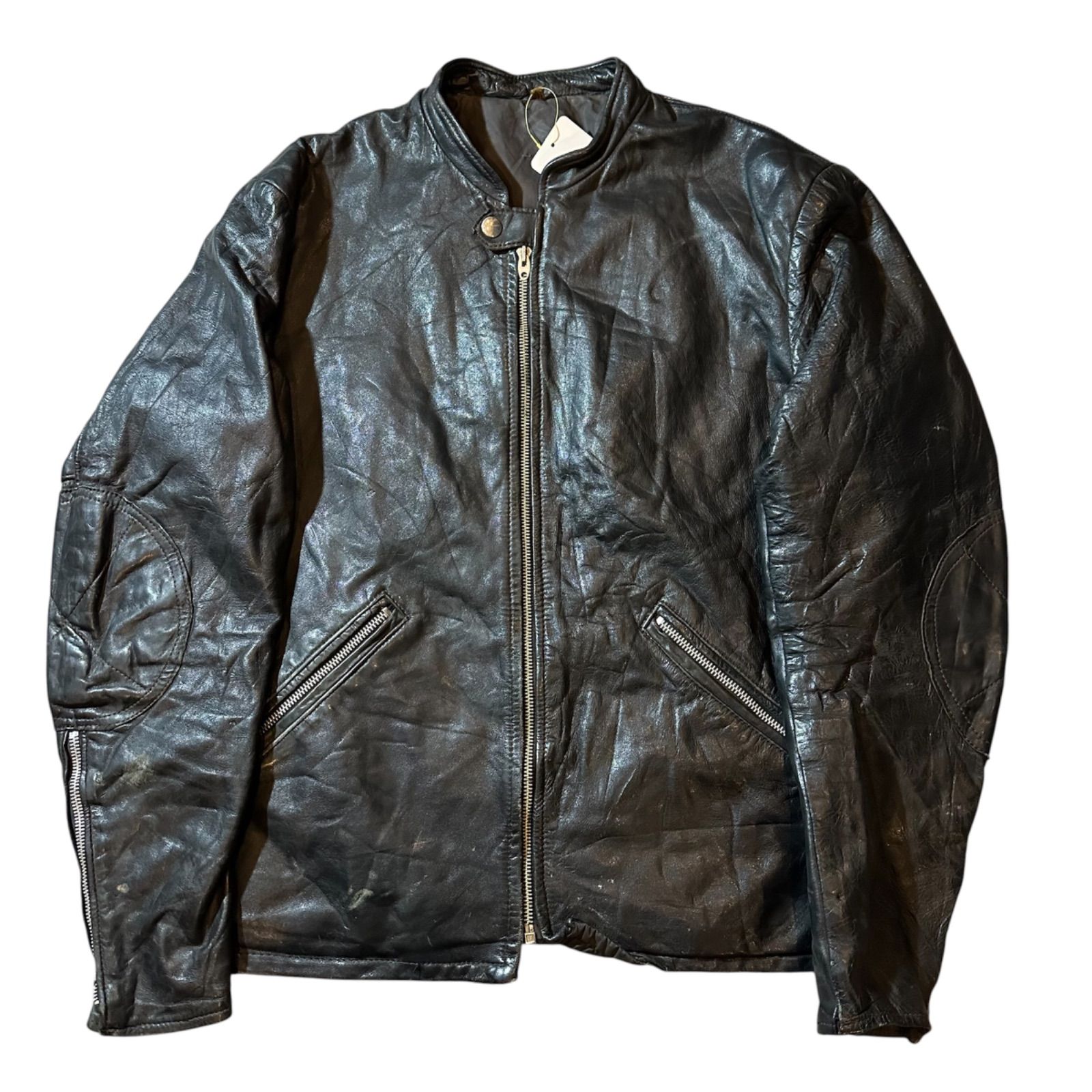 50s〜 leather jacket single made in Canada / 50年代 レザー 