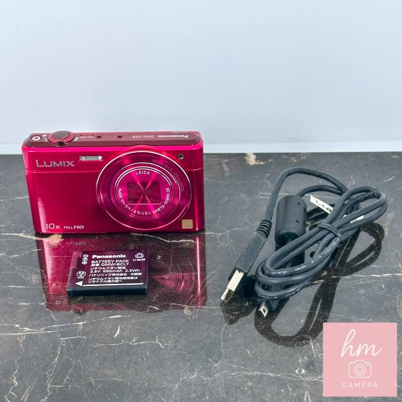 超美品】Panasonic LUMIX DMC-SZ9 ピンク コンパクトデジタルカメラ