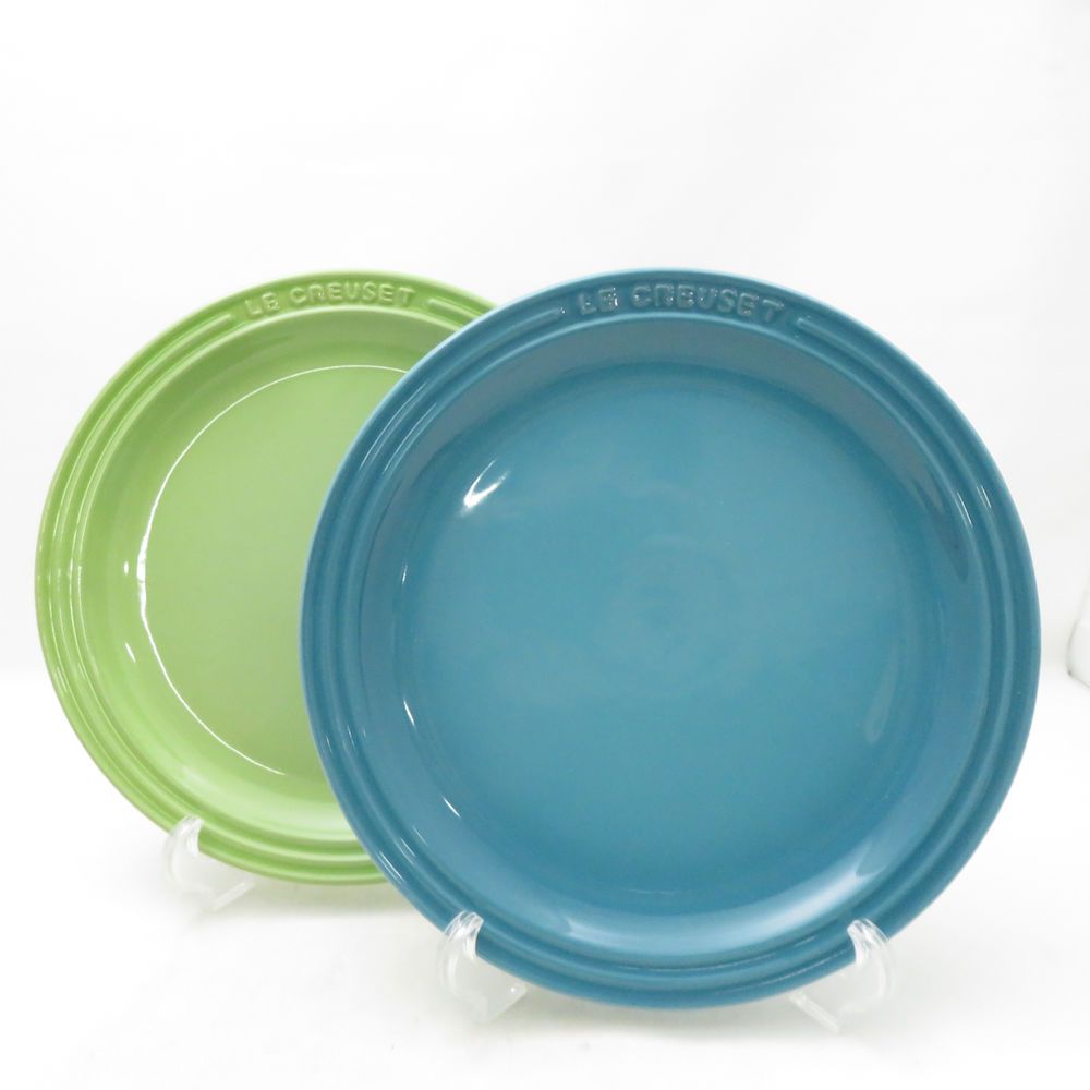未使用 Le Creuset ルクルーゼ ラウンドプレート 5枚 セット 23cm