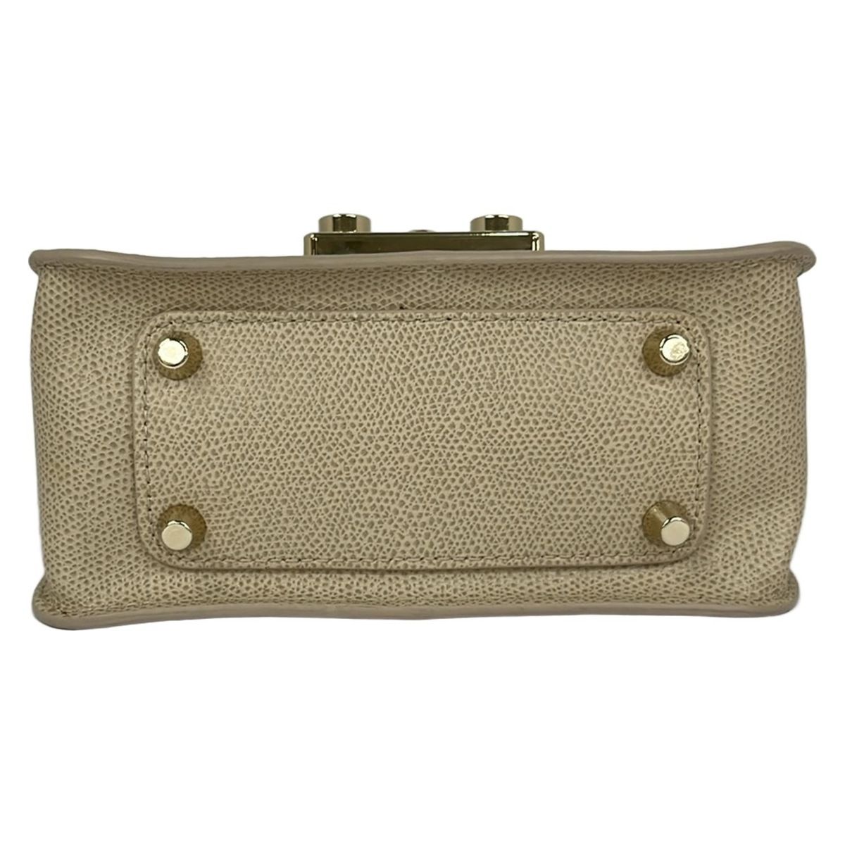 FURLA(フルラ) ショルダーバッグ メトロポリス ベージュ チェーン