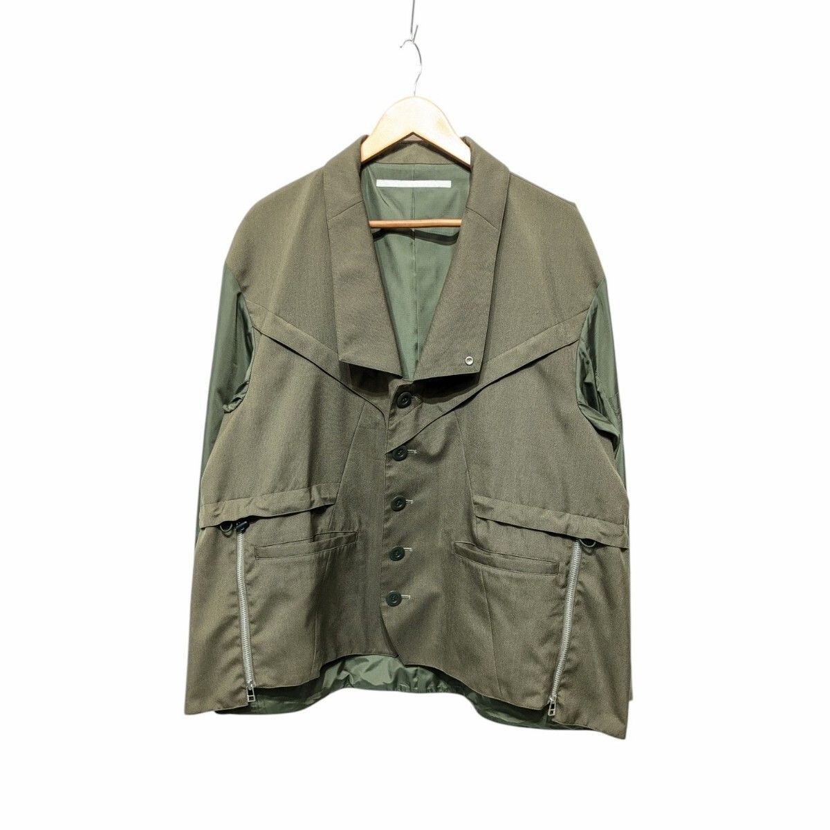 Tamme K-2B RAILWAY JACKET 23S0097 タム テーラードジャケット カーキ 