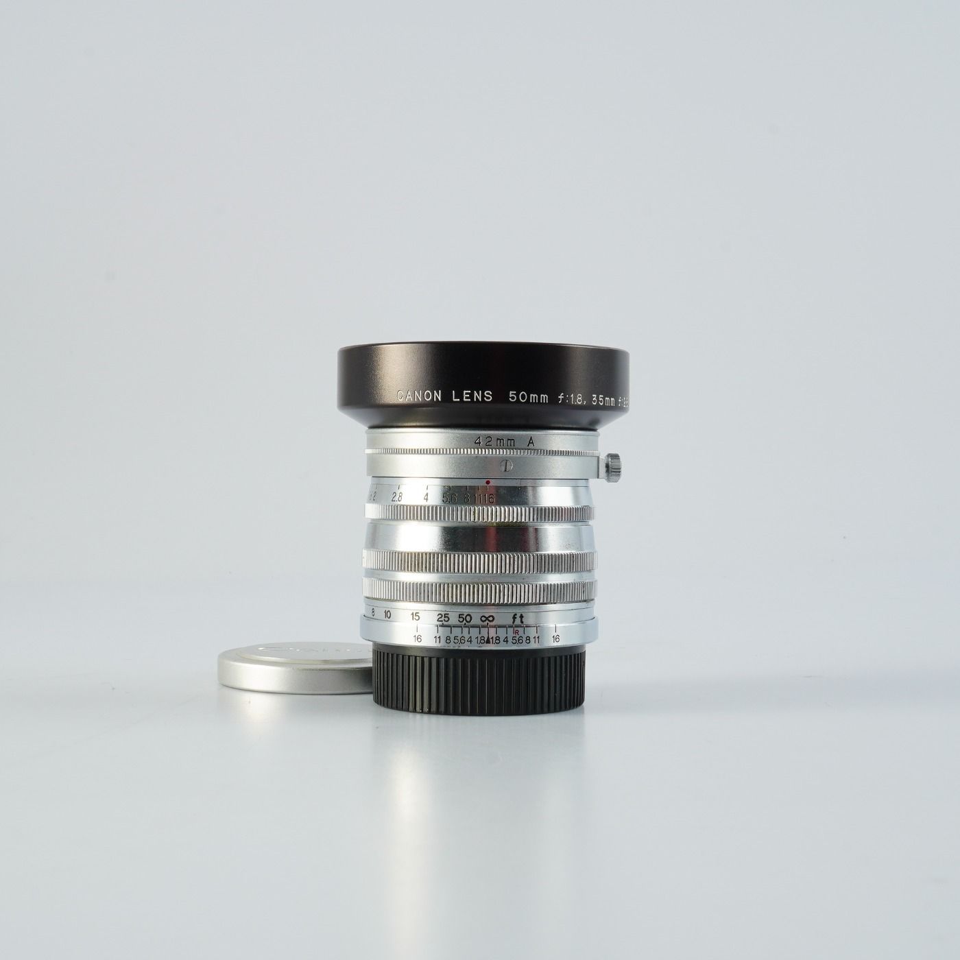 Canon キヤノン 50mm F/1.8 For L39 単焦点レンズ - メルカリ