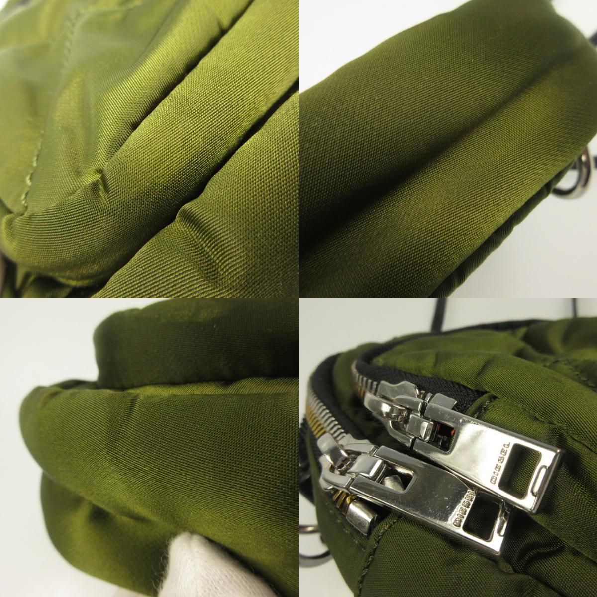 姫路東店】 中古 DIESEL | ディーゼル ショルダーバッグ X07656 カーキ