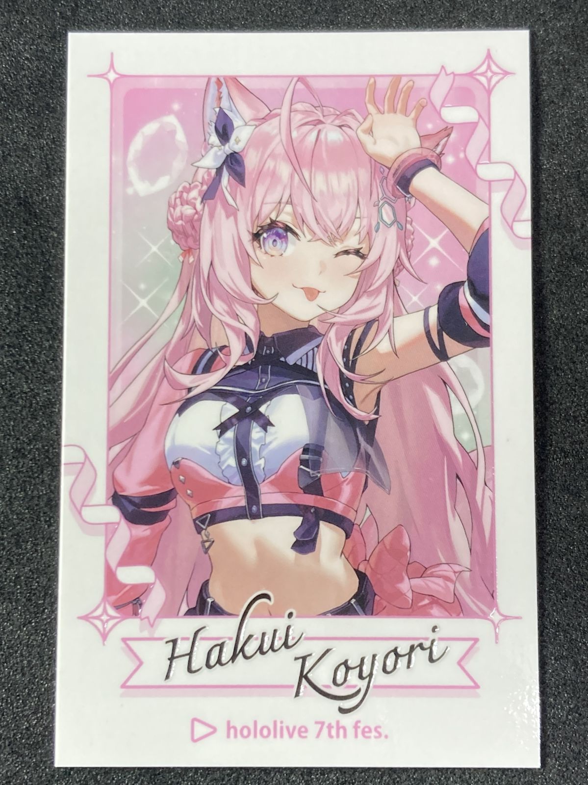 博衣こより 缶バッジ チェキ hololive 7th fes. Ridin' on Dreams