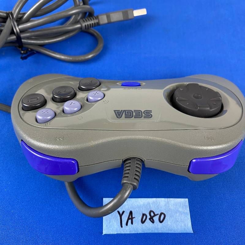 ◇YA080【希少品】復刻版 セガサターン コントロールパッド USB グレー