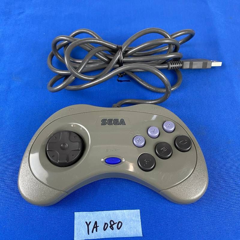 ◇YA080【希少品】復刻版 セガサターン コントロールパッド USB グレー