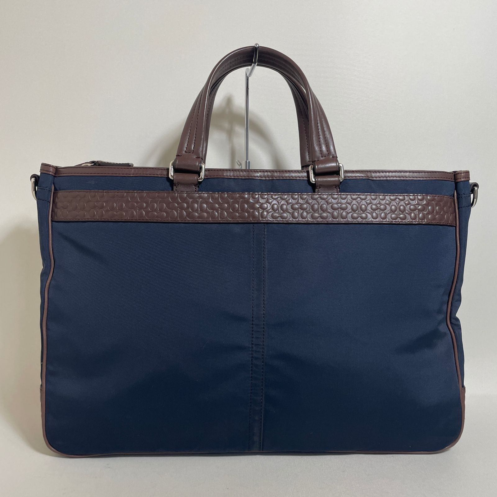 2603-232｜美品｜コーチ ミニシグネチャー 2WAYビジネスバッグ - メルカリ