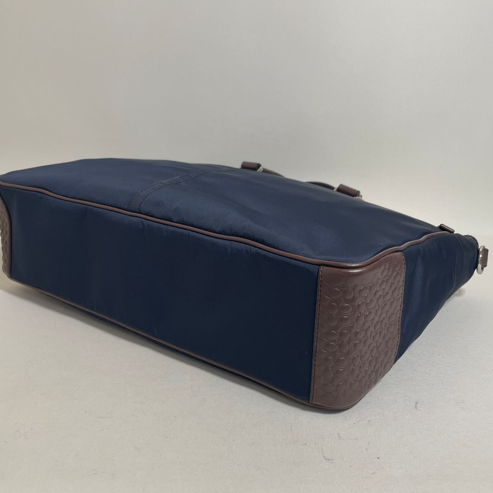 2603-232｜美品｜コーチ ミニシグネチャー 2WAYビジネスバッグ - メルカリ