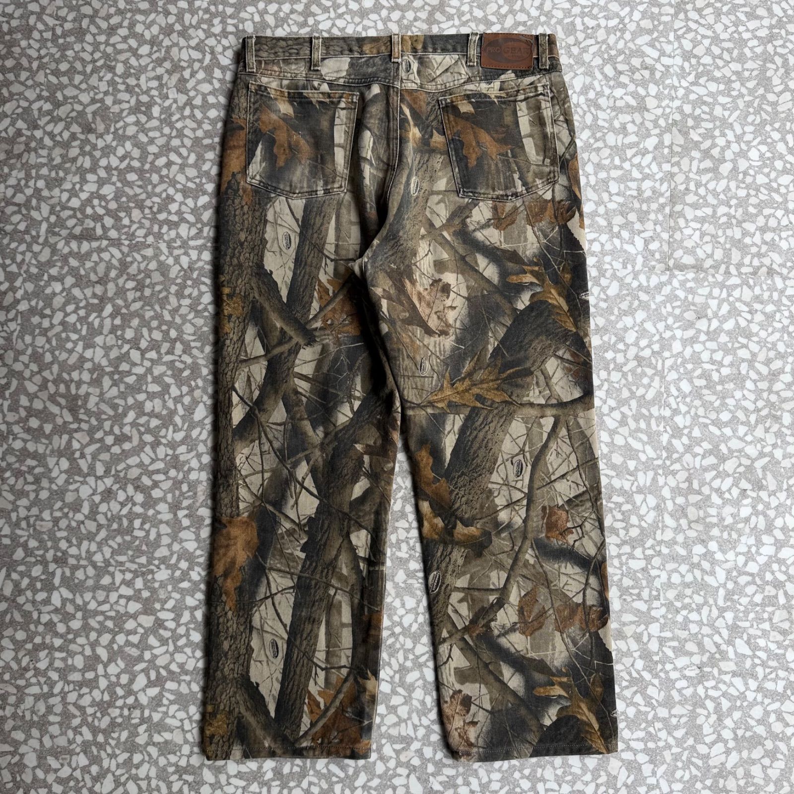 Wrangler / real tree denim size 36×32 ラングラー 極太 リアルツリー 