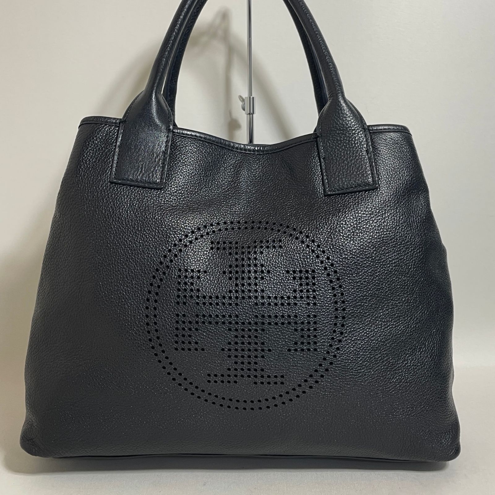 2603-262｜美品｜トリーバーチ トートバッグ レザー ブラック 2603-262｜美品｜トリーバーチ トートバッグ レザー ブラック - メルカリ