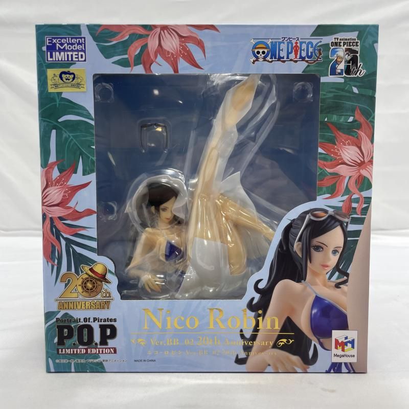 POP ワンピース ニコ・ロビンBB_02 20th 新品未開封　メガハウス 中古】未開封)MegaHouse P.O.P ニコ・ロビン Ver.BB_02 20th