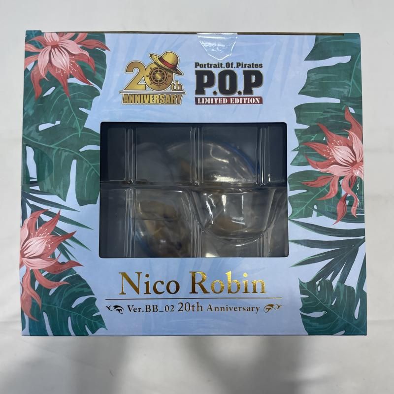 中古】未開封)MegaHouse P.O.P ニコ・ロビン Ver.BB_02 20th