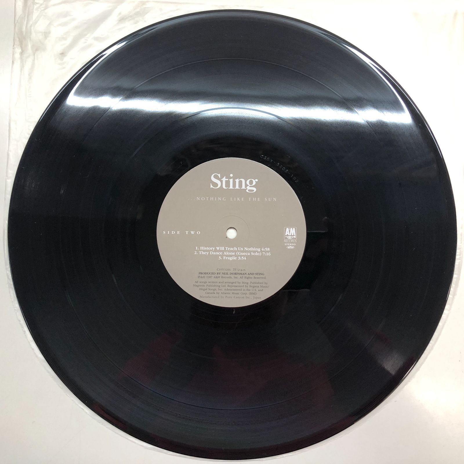 ◇[N]LP NOTHING LIKE THE SUN/STING - メルカリ