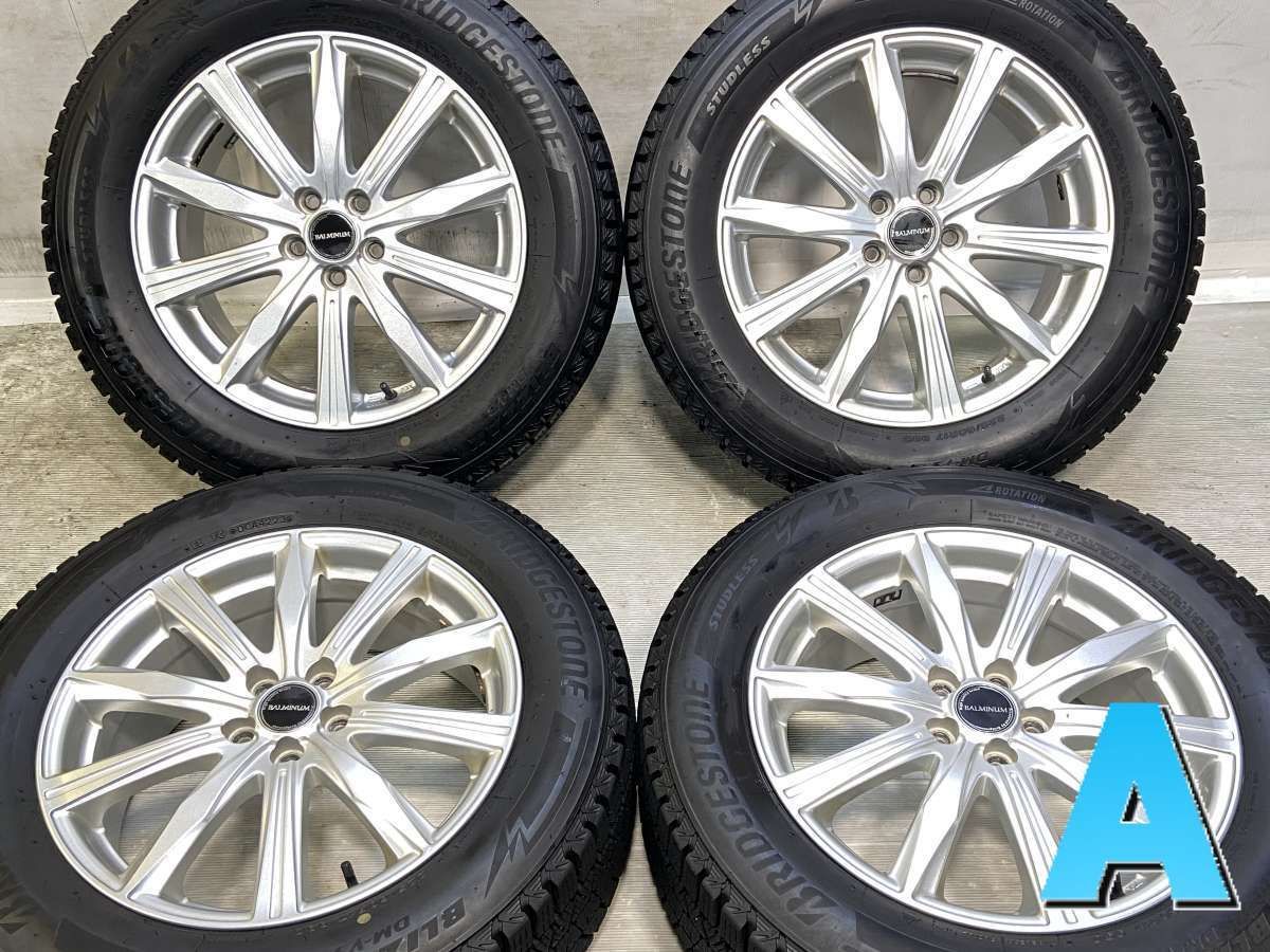 225/60R17 ブリヂストン ブリザック DM-V3 BALMINUM 17x7.0 53 100-5穴 