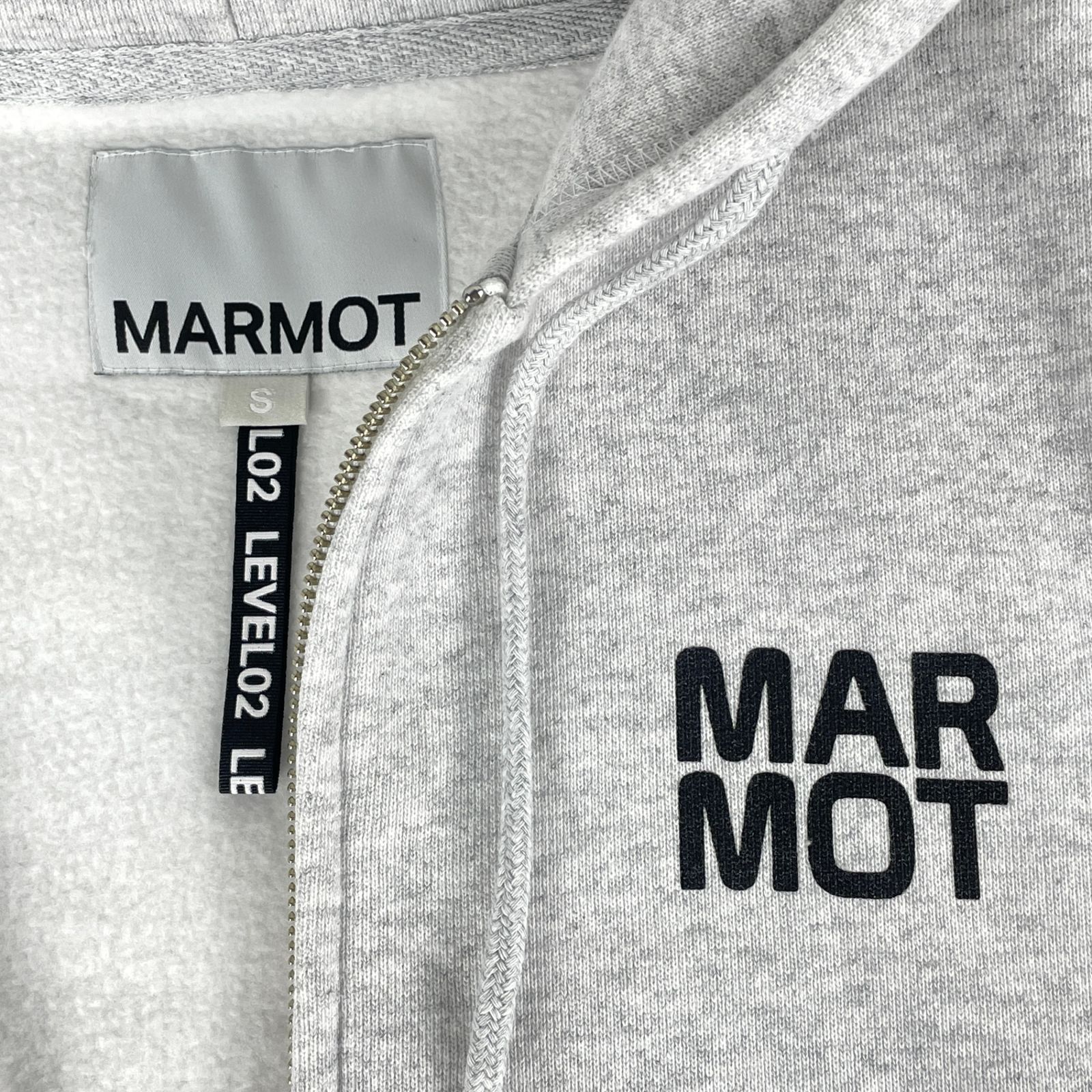 MARMOT CAPITAL マーモットキャピタル 25SS-L2-03 LOGO ZIP UP HOODIE 